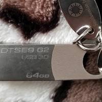 金士顿Kingston 64GB USB3.0 金属U盘 DTSE9G2开箱简评