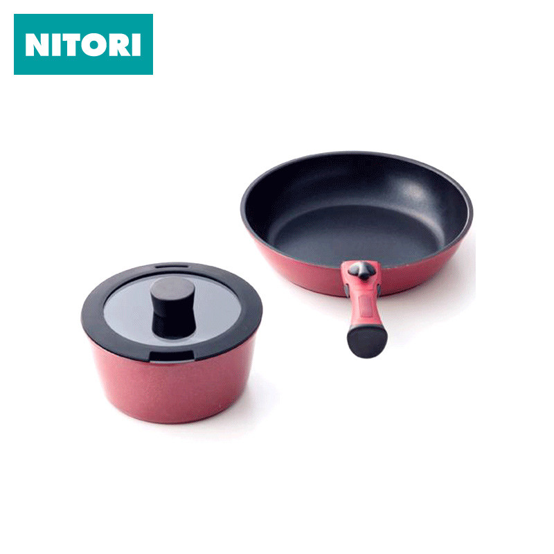 厨具推荐之NITORI，尼达利超深型大口煎炒万能锅