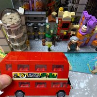 乐高杂谈 篇二：LEGO乐高40289哈利波特对角巷和40220伦敦中巴士的喜悦