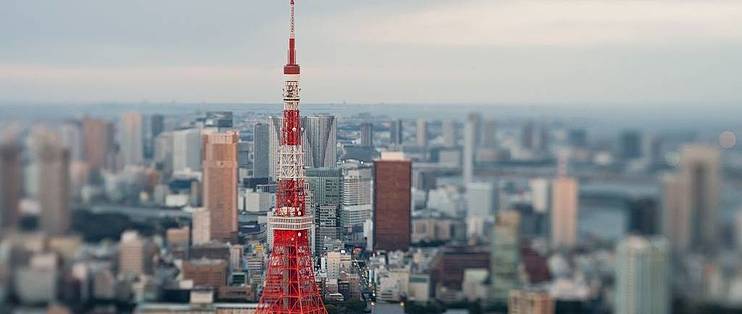 在东京铁塔第一次眺望 日本东京 京都 奈良 大阪游 篇一 国外度假 什么值得买