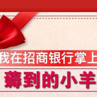 闭眼即薅系列之二—新年伊始招行掌上商城薅小羊毛（帕莎帕琦杯和尼达利罐）