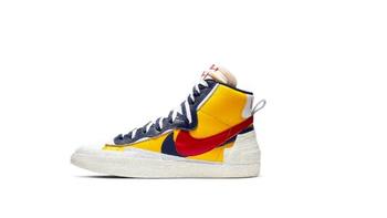 解构主义美学：Sacai x NIKE 联名 Blazer Highs 板鞋