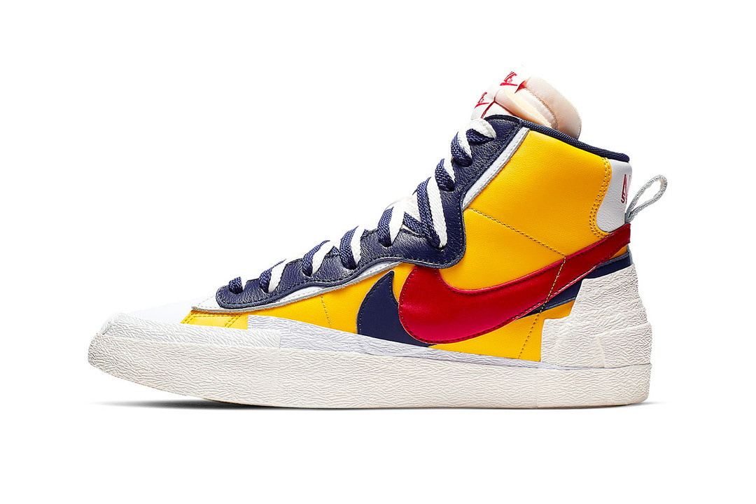 解构主义美学：Sacai x NIKE 联名 Blazer Highs 板鞋