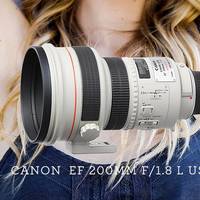 摄影镜头库 篇一：佳能 EF 200mm f/1.8 L USM “哈苏实验室”评分最高的镜头