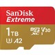  1TB大容量、读取160MB/s：SanDisk 闪迪 发布 1TB SanDisk Extreme UHS-I microSDXC 储存卡　