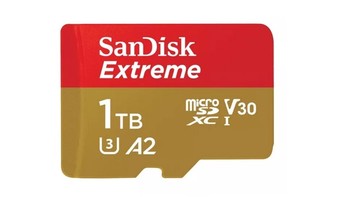 1TB大容量、读取160MB/s：SanDisk 闪迪 发布 1TB SanDisk Extreme UHS-I microSDXC 储存卡
