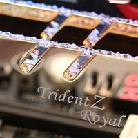 芝奇灯条进化论，Trident Z Royal 皇家戟 DDR4 16G 内存套装上手玩