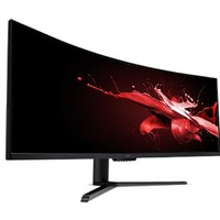 32:9超宽比、支持 FreeSync 2：acer 宏碁 发布 EI491CR 49英寸 超宽“海带屏” 