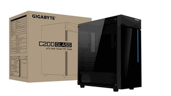 面向主流用户：GIGABYTE 技嘉 发布 C200 GLASS 机箱