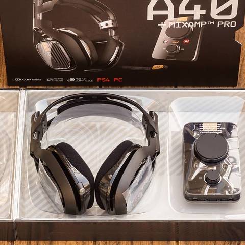 【 陈赫代言】纯粹的职业电竞耳麦！罗技Astro A40+MIXAMP Pro