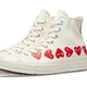 一波爱心攻击：COMME des GARÇONS X Converse Chuck 70 Hi 联名款发售