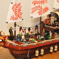 单反毁一生，LEGO穷三代 篇一百一十八：LEGO 乐高 幻影忍者 70618  命运赏赐号  龙船
