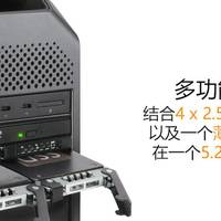 ICYDOCK MB604SPO-B 4 个 2.5“SAS超薄ODD背板模组硬盘盒