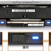 ICYDOCK MB795SP-B 5.25“无托盘2.5”/3.5“ SATA 硬盘盒