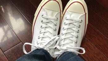 经典百搭的小白鞋——匡威1970s三星标低帮帆布鞋