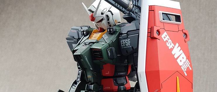 佳作欣赏篇十一 Rx 78 02工作机涂装 就算一身绿 脑袋也绝不能绿 日韩动漫周边 什么值得买