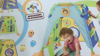 玩具测评：以色列进口yookidoo幼奇多儿童游戏帐篷屋 早教玩具