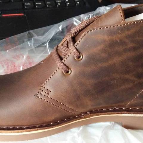 clarks bushacre 2 BOOT其乐沙漠靴蜜蜡色经典开箱