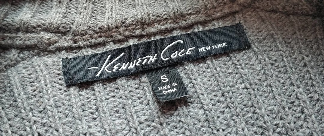 图书馆猿のKenneth Cole New York 男士羊毛混纺大衣 简单晒