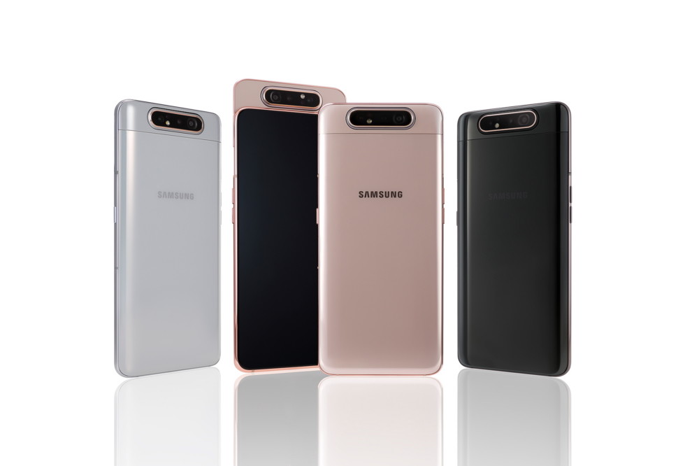 升降翻转摄像头、首发骁龙730：SAMSUNG 三星 泰国发布 Galaxy A80智能手机
