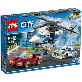 儿子新玩具入手——乐高“城市组系列City高速追捕”开箱