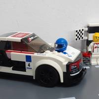 乐高手记 篇十四：从电脑角落里翻出素材——LEGO 乐高 超级赛车系列 75873 奥迪R8 LMS ultra