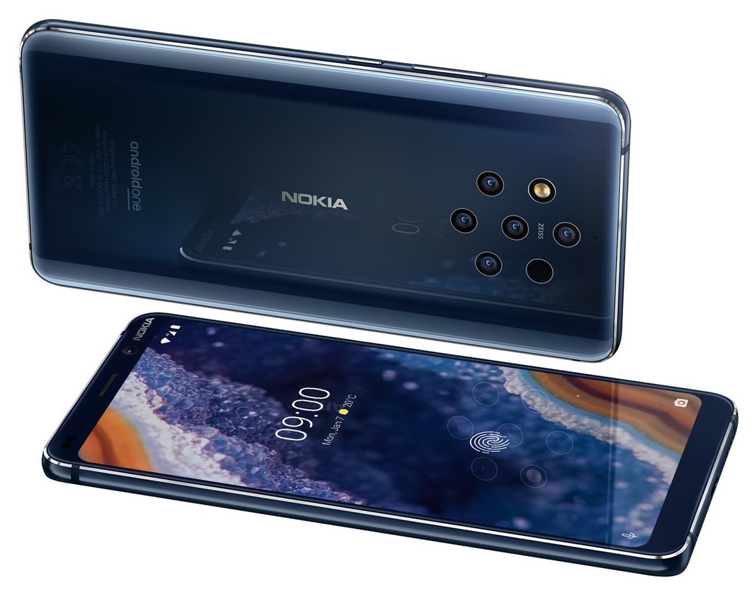一摄工作四摄围观？Nokia 诺基亚9 PureView智能手机开售，售价5499元