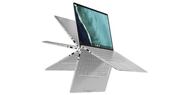 旋屏可变形、无风扇设计：ASUS 华硕 发布 Chromebook Flip C434TA 变形本