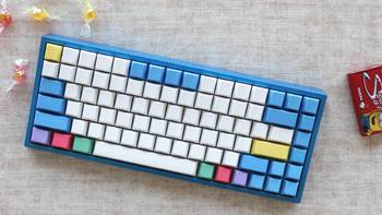 单曲循环的生活 篇十一：爱上粉笔的颜色，keycool/凯酷K系列金属蓝蓝牙双模机械键盘开箱