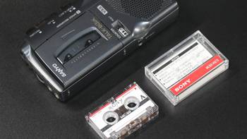 男人的生产力工具 篇一百三十三：我的非数码收藏：Sanyo TALK-BOOK微型磁带录音机