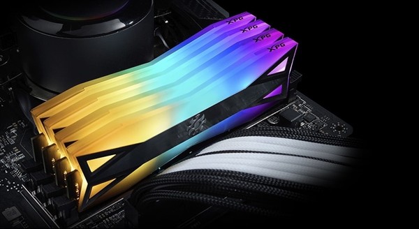 RGB军备竞赛新王者：ADATA 威刚 发布XPG Spectrix D60G DDR4内存，信仰灯无出其右