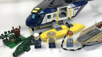 LEGO拼拼乐 篇二百九十二：LEGO 乐高 CITY城市系列 60067 直升机追踪
