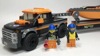 LEGO拼拼乐 篇二百八十九：LEGO 乐高 60085 城市系列 4X4赛艇运输车