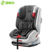 360儿童安全座椅 汽车智能安全座椅 适合9个月-12岁 isofix接口 智能头等舱 潜力灰