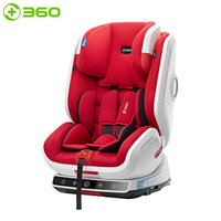 360儿童安全座椅 汽车智能安全座椅 适合9个月-12岁 isofix接口 智能头等舱 冠军红