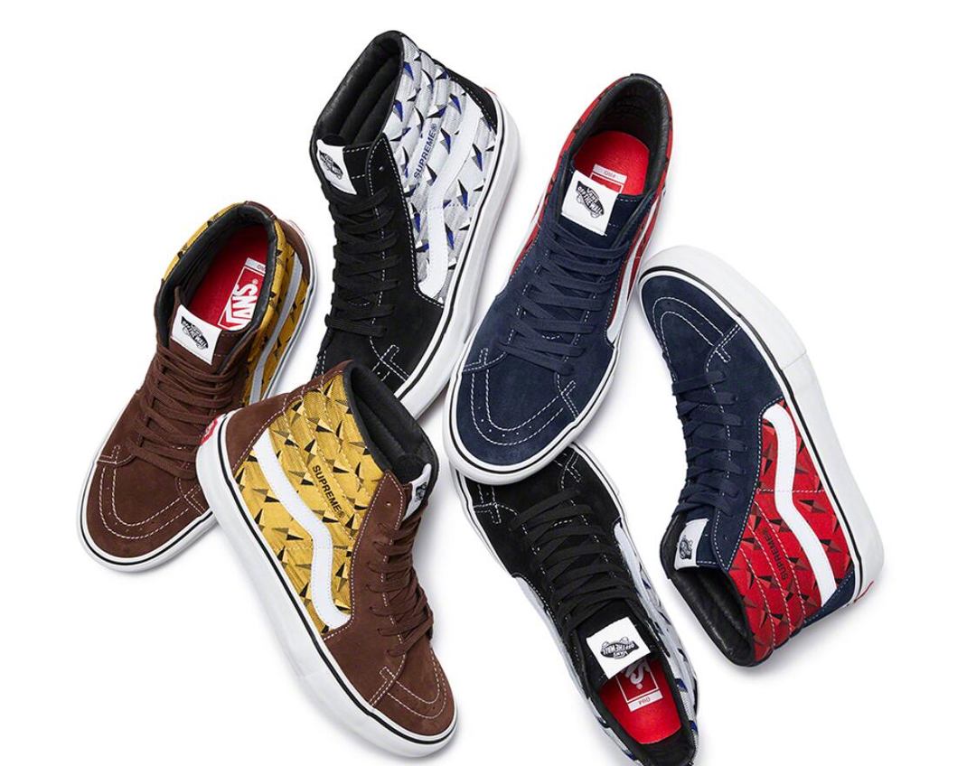 联名新面孔：Supreme x VANS 2019 春夏全新联名系列正式发布+彩蛋