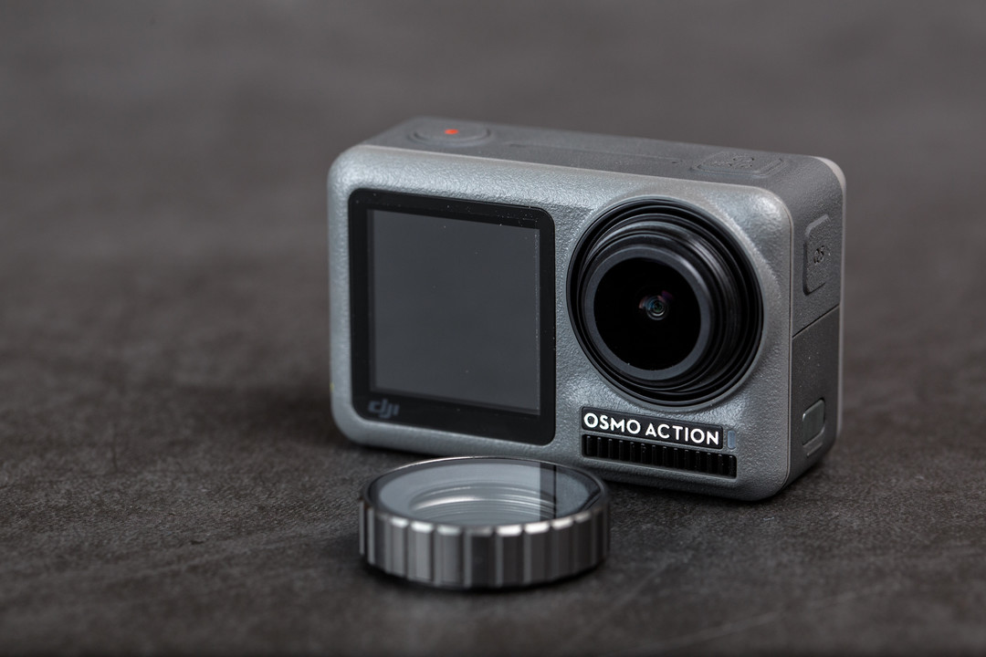 防抖超强、前后双屏 大疆Dji Osmo Action运动相机外观图赏