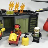 LEGO拼拼乐 篇二百四十六：乐高 城市系列 60108 消防直升机组合