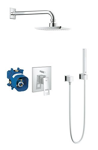 暗藏之美：GROHE 高仪 Grohtherm SmartControl & Eurocube 暗装花洒套装 开箱