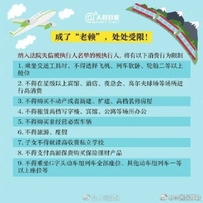 出行提示:官宣! 已有580万人次被限制乘坐动车高铁 如何避免被限制?