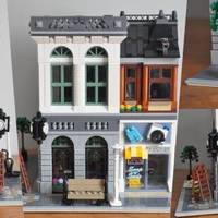 单反毁一生，LEGO穷三代 篇一百一十九：LEGO 乐高 10251 Brick Bank 积木银行 街景