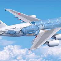 常旅客 篇二十一：全日空航空（ANA）首架A380——ANA限定版蓝色海龟航模开箱