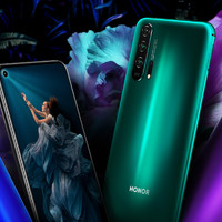 四摄致敬P30 Pro，侧键指纹识别：HONOR 荣耀 英国发布 3款荣耀20系列手机