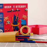 儿童玩具评测 篇九：一个圆环几根木棍，就能锻炼孩子的专注力！
