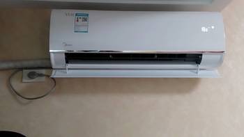 Midea/美的 KFR-35GW/BP3DN8Y-YA201(B1)大1.5匹M刻空调 安装评测