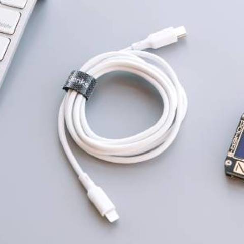 最便宜的苹果快充数据线：Benks 39元 USB-C to Lightning数据线评测