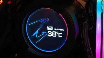 集成LCD屏显、RGB幻彩：GIGABYTE 技嘉 展出 AORUS LIQUID COOLER 240/280水冷散热器