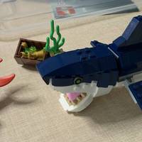 少爷的乐高系列 篇三十八：LEGO 乐高31088 深海动物 晒单