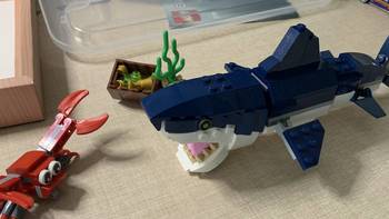 少爷的乐高系列 篇三十八：LEGO 乐高31088 深海动物 晒单 