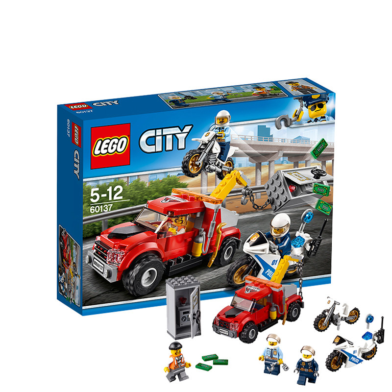 LEGO 乐高 City 城市系列 60137 追踪重型拖车